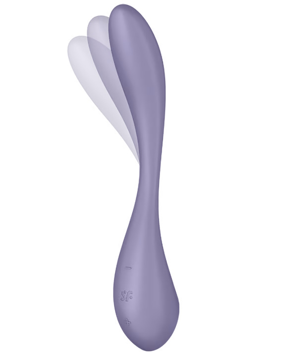 Фото Satisfyer, Германия Гибкий смарт-вибратор для точки G Satisfyer G-Spot Flex 5 лиловый