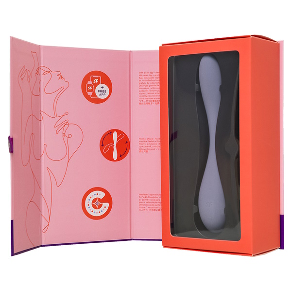 Фото Satisfyer, Германия Гибкий смарт-вибратор для точки G Satisfyer G-Spot Flex 5 лиловый