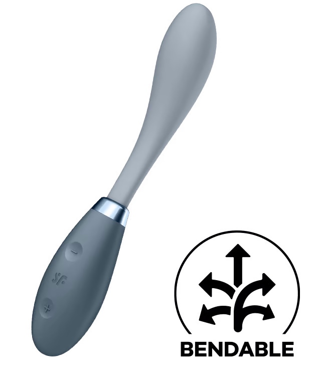 Изображение Satisfyer, Германия Гибкий вибратор для точки G Satisfyer G-Spot Flex 3 серый