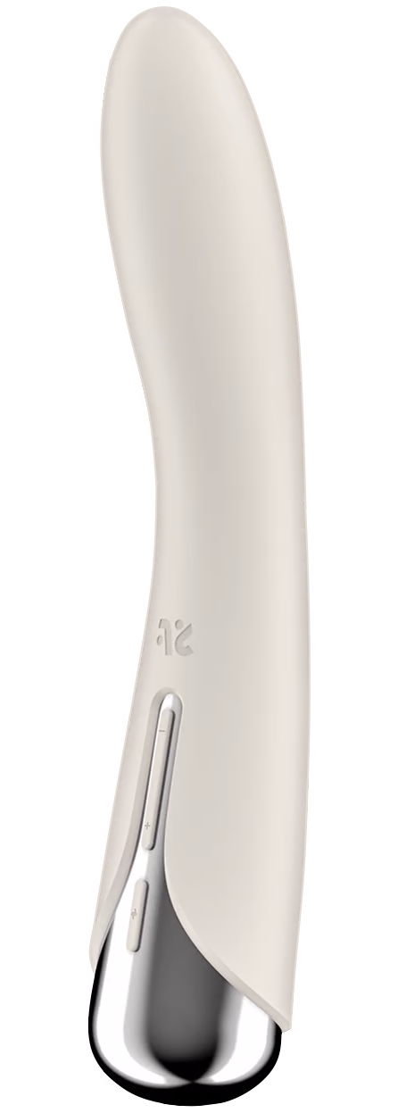 Фото Satisfyer, Германия Вибратор для точки G с ротацией Satisfyer Spinning Vibe 1 Beige