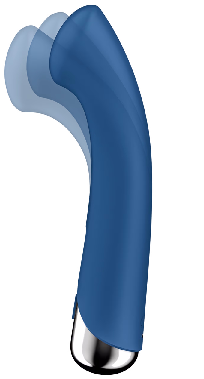 Фото Satisfyer, Германия Вибратор для точки G с ротацией Satisfyer Spinning G-Spot 1 Blue