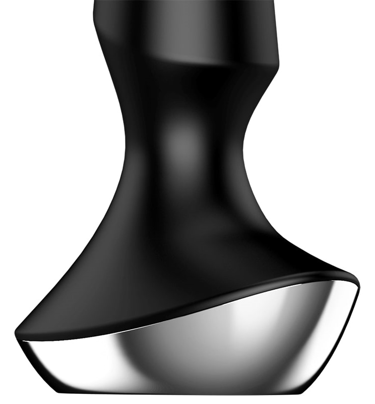 Фото Satisfyer, Германия Анальный смарт-стимулятор с вибрацией Satisfyer Plug-ilicious 2 черный