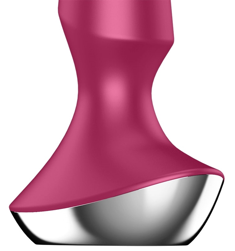 Фото Satisfyer, Германия Анальный смарт-стимулятор с вибрацией Satisfyer Plug-ilicious 2 розовый