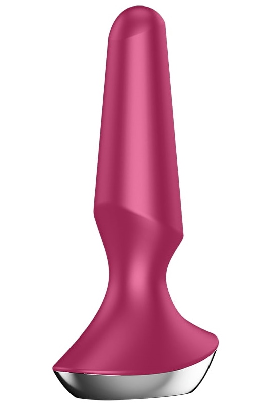 Фото Satisfyer, Германия Анальный смарт-стимулятор с вибрацией Satisfyer Plug-ilicious 2 розовый