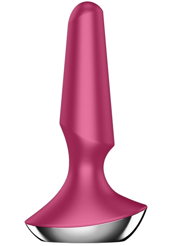 Фото Satisfyer, Германия Анальный смарт-стимулятор с вибрацией Satisfyer Plug-ilicious 2 розовый