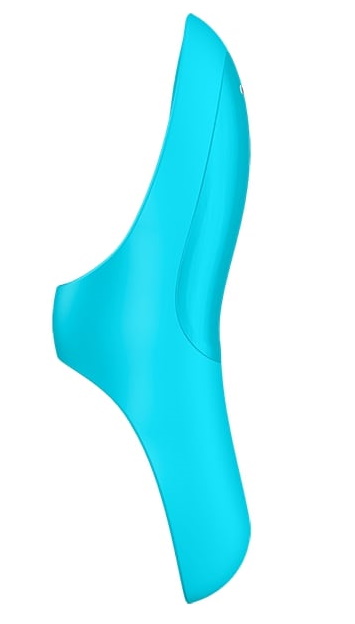 Фото Satisfyer, Германия Клиторальный вибромассажер на палец Satisfyer Teaser голубой