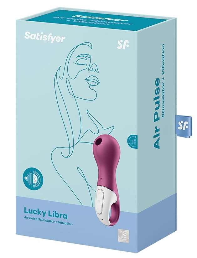 Фото Satisfyer, Германия Вакуумно-волновой стимулятор клитора с вибрацией Satisfyer Lucky Libra