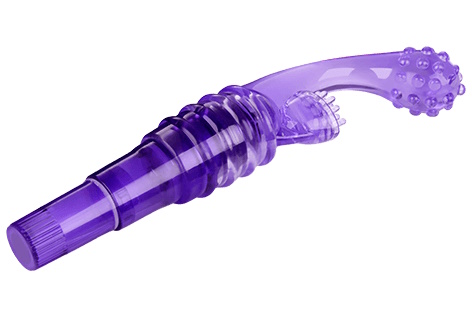 Фото Satisfyer, Германия Вибратор с клиторальным стимулятором и точечно-рельефной головкой для стимуляции зоны G Eis