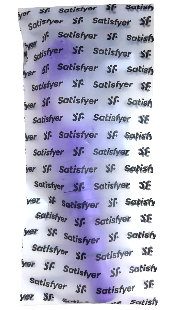 Фото Satisfyer, Германия Вибратор с клиторальным стимулятором и точечно-рельефной головкой для стимуляции зоны G Eis