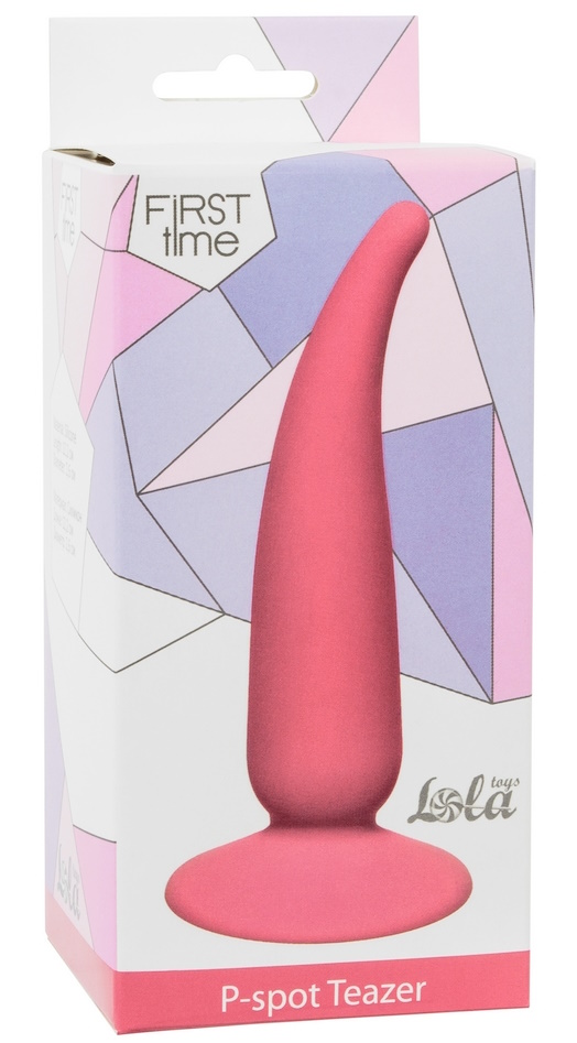 Фото Lola Toys, Россия Анальная втулка на присоске P-spot Teazer Pink