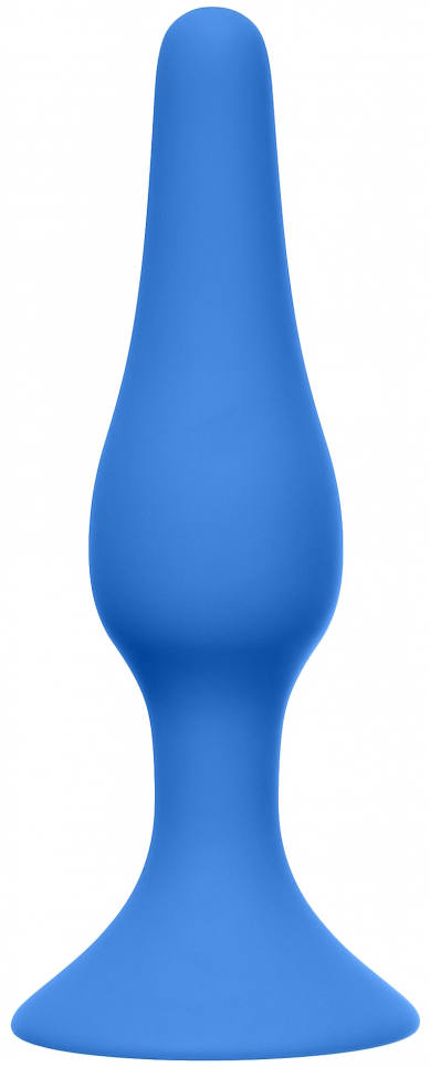 Фото Lola Toys, Россия Анальная втулка Slim Anal Plug M Blue