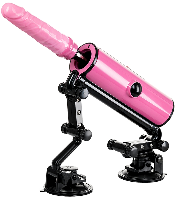 Изображение Toyfa, Китай Компактная секс-машина с функцией нагрева Pink-Punk MotorLovers