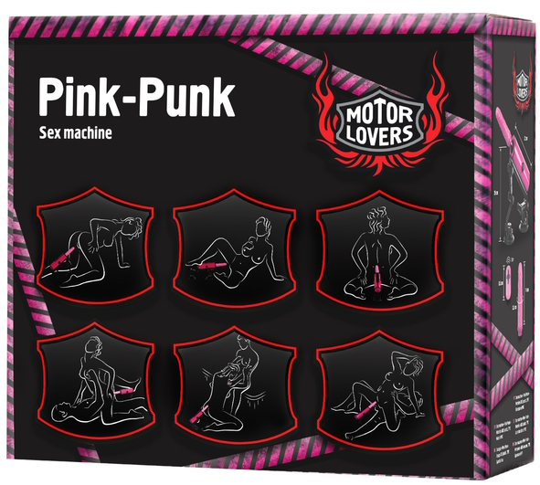 Изображение Toyfa, Китай Компактная секс-машина с функцией нагрева Pink-Punk MotorLovers