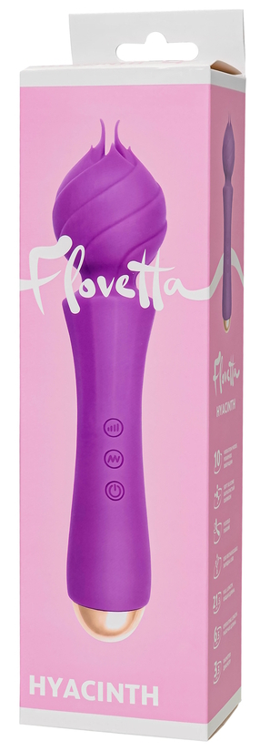 Flovetta by toyfa, Китай Вибратор-массажер c лепестками Flovetta by Toyfa Hyacinth — купить в Минске Изображение Flovetta by toyfa, Китай Вибратор-массажер c лепестками Flovetta by Toyfa Hyacinth