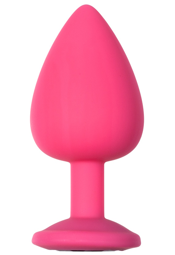 Фото Lola Toys, Россия Анальная пробка Emotions Cutie Large Pink Black Crystal