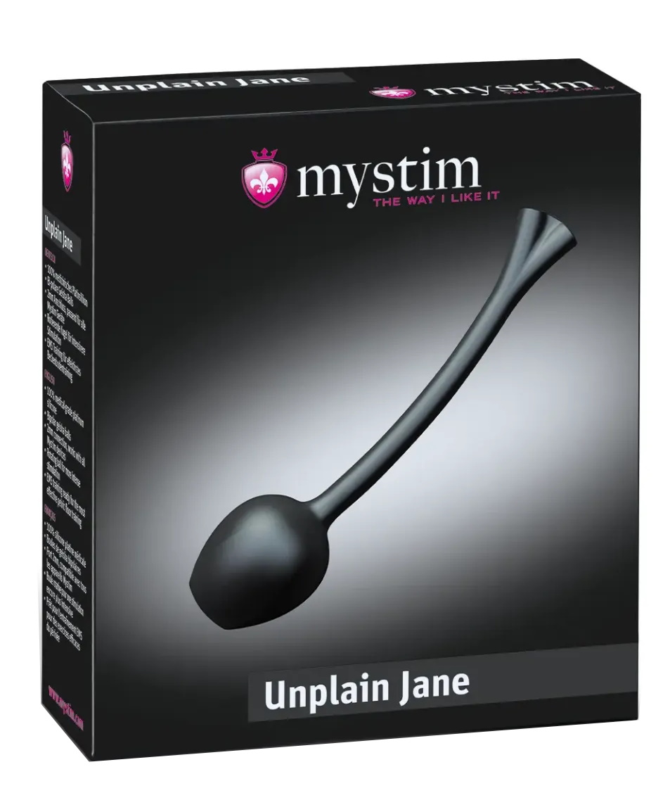 Фото MYSTIM Вагинальный шарик с электростимуляцией Mystim Mono Unplain Jane Geisha Balls