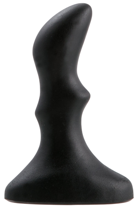 Изображение Lola Toys, Россия Анальная втулка с рельефом Small Ripple Plug Black