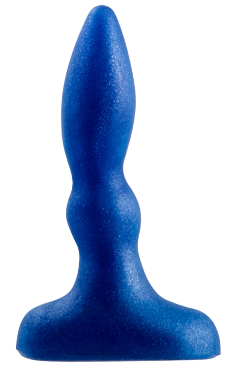 Фото Lola Toys, Россия Анальная втулка с рельефом Beginners P-Spot Massager Blue