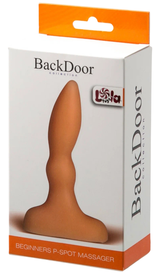 Изображение Lola Toys, Россия Анальная втулка с рельефом Beginners P-Spot Massager Flash