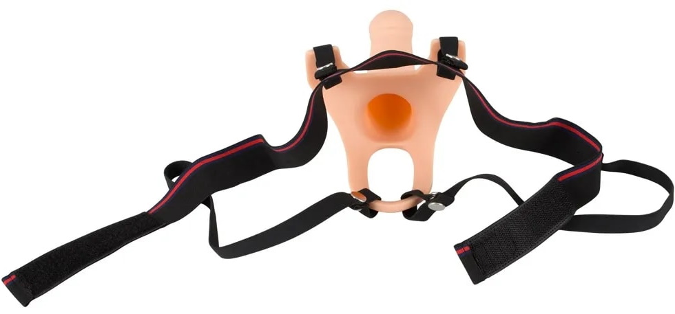 Изображение Orion, Германия Реалистичный фаллопротез на ремнях Strap-On +6 см к длине