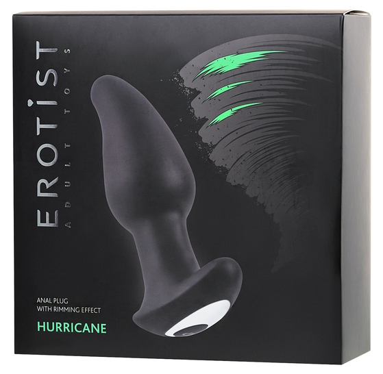 Изображение Erotist Анальная втулка Erotist Hurricane с эффектом римминга