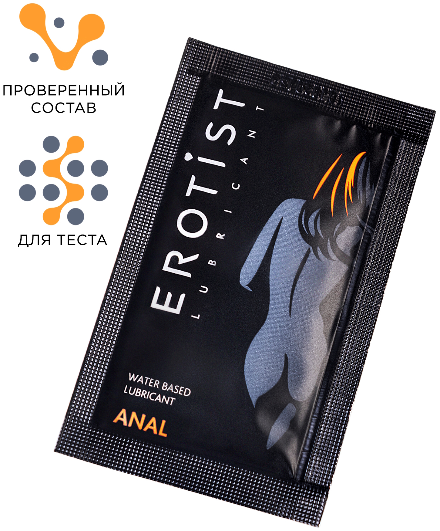 Изображение Erotist Lubricant Анальный лубрикант Erotist Anal на водной основе 4 мл, пробник