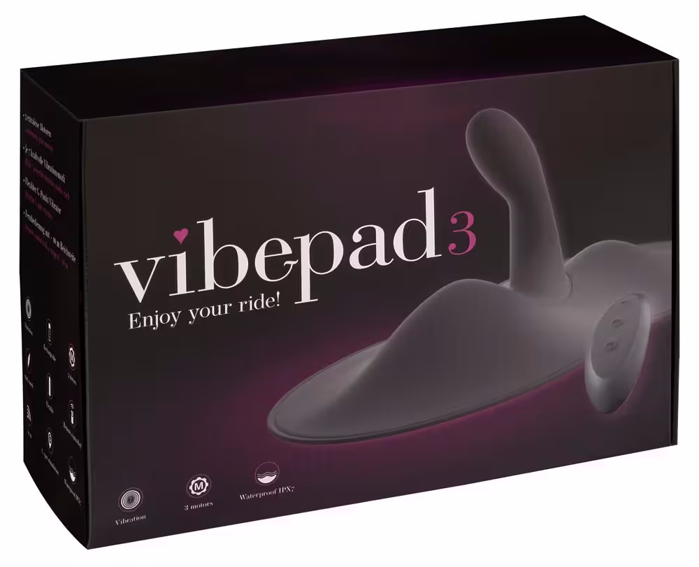 Фото Orion, Германия Виброподушка с вагинальной втулкой Vibepad 3