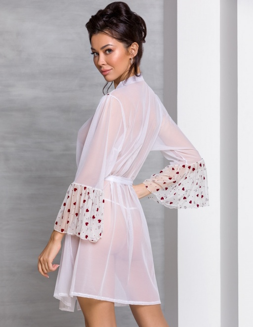 Фото Passion, Польша Пикантный белый пеньюар Lovelia L/XL