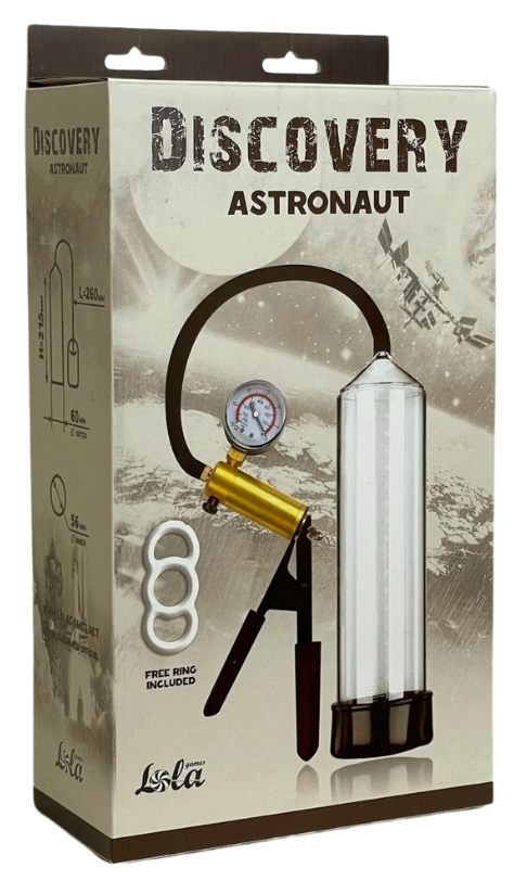 Изображение Lola Toys, Россия Вакуумная помпа с манометром Discovery Astronaut