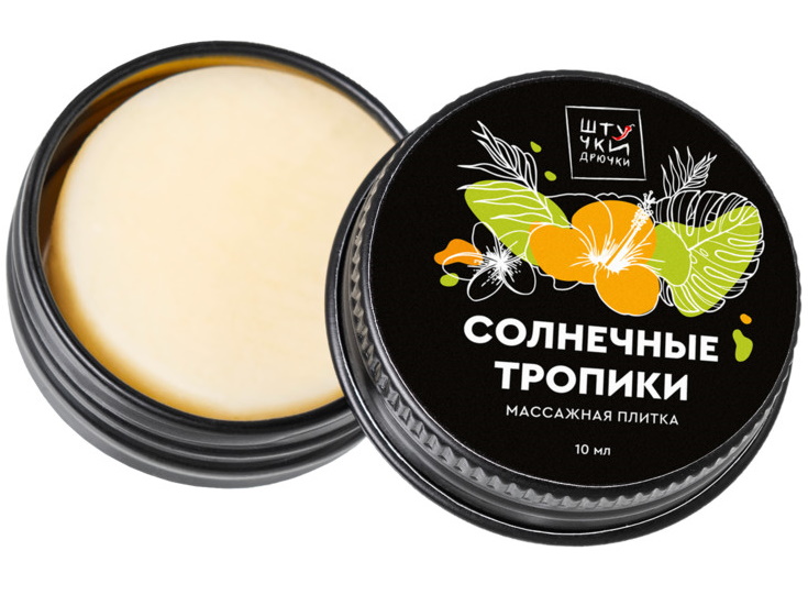 Фото Штучки-дрючки, Россия Массажная плитка Солнечные Тропики Штучки-Дрючки 10 гр