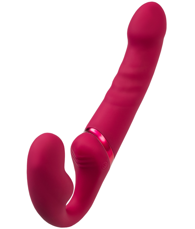 Фото Lovense, США Гибкий безремневой смарт-страпон Lovense Lapis 23 см