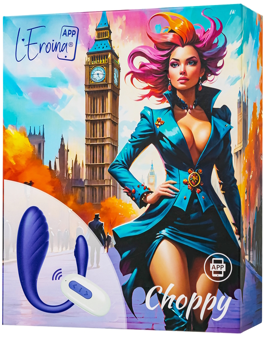 Фото  Смарт-виброяйцо Leroina App Choppy с пультом дистанционного управления