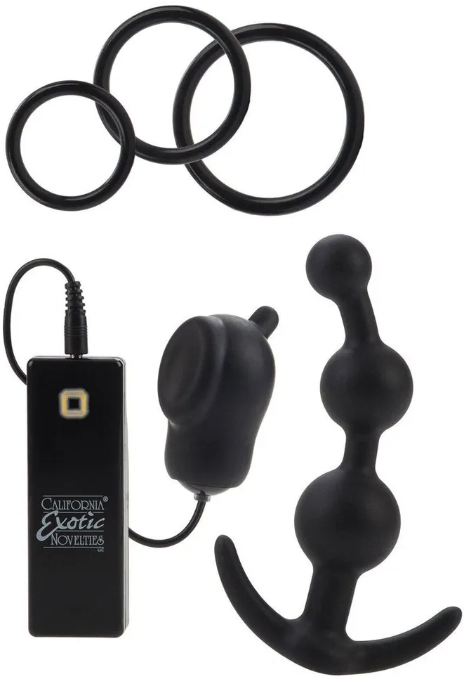 Фото California Exotic Novelties, США Набор для удовольствия Gyrating Pleasure Kit из трех предметов