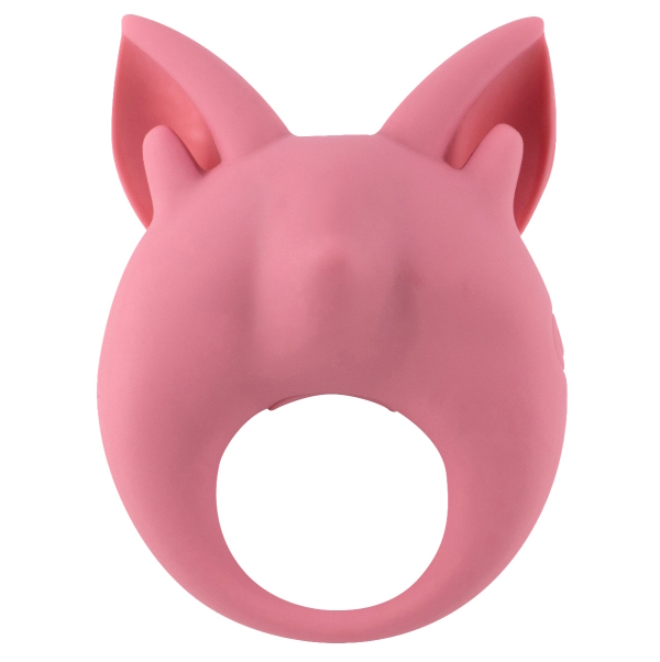 Фото Lola Toys, Россия Перезаряжаемое кольцо для клиторальной стимуляции Mimi Animals Kitten Kiki Pink