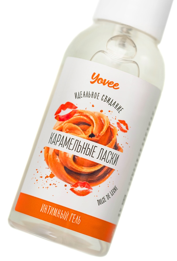 Фото YOVEE Съедобная гель-смазка Yovee Карамельные Ласки со вкусом Dulce de Leche 50 мл