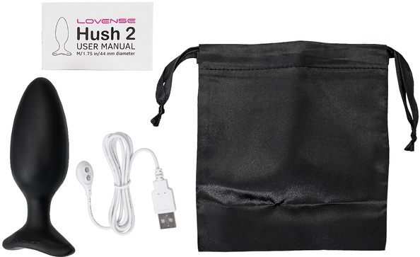 Изображение Lovense, США Анальная смарт-пробка Lovense Hush 2 М диаметр 4,4 см