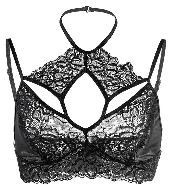 Фото Erolanta Lingerie Удлиненный бралетт Erolanta Nelly с соблазнительным кружевом 50-52