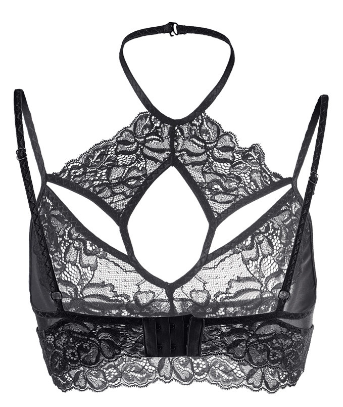 Фото Erolanta Lingerie Удлиненный бралетт Erolanta Nelly с соблазнительным кружевом 50-52