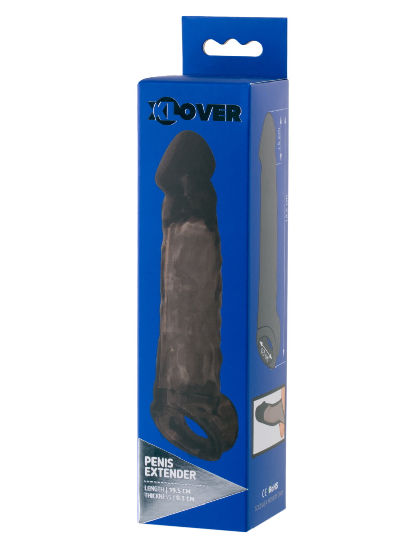 Изображение XLover by TOYFA Насадка на пенис для увеличения размера Toyfa Xlover + 5,5 см