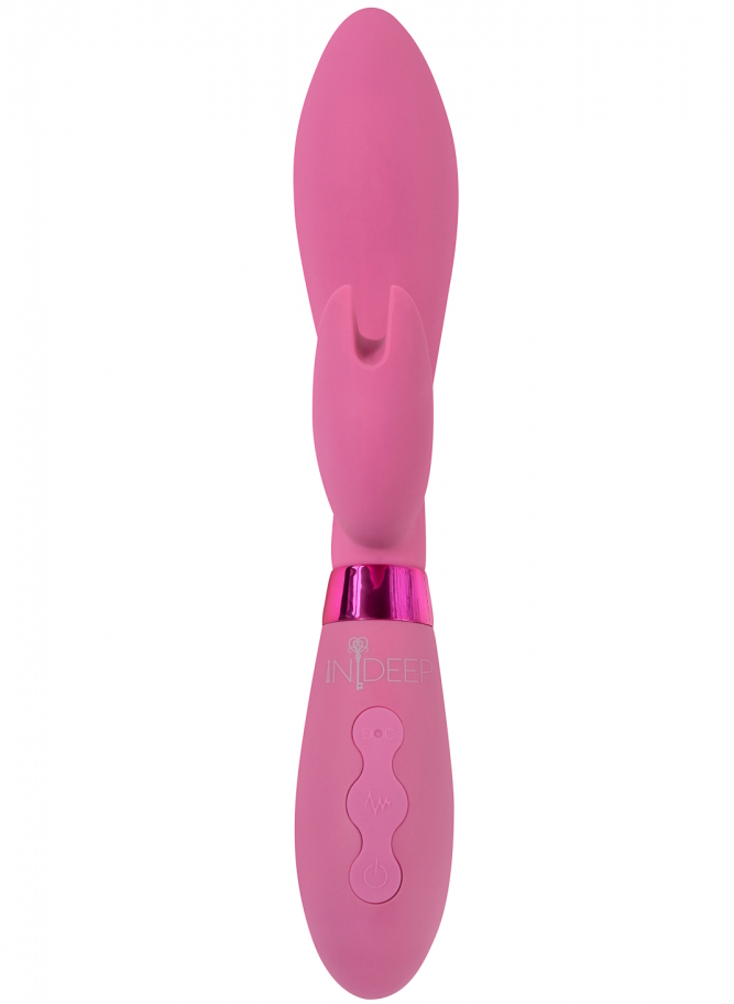 Фото Lola Toys, Россия Перезаряжаемый вибратор Ideep Pro Malena фуксия