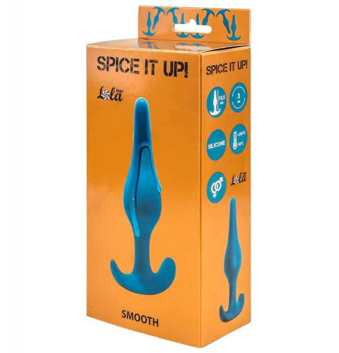 Фото Lola Toys, Россия Анальный стимулятор Smooth аквамарин