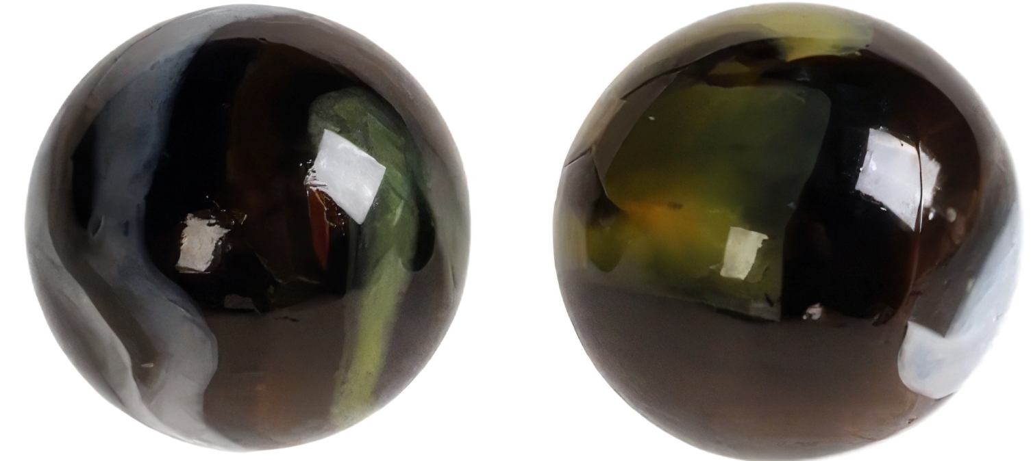 Фото  Стеклянные вагинальные шарики Sitabella Massage Balls Colorfil Glass