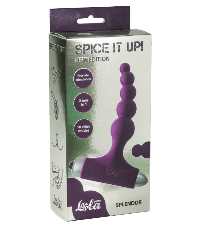 Фото Lola Toys, Россия Анальная пробка Spice It Up New Edition Splendor фиолетовая