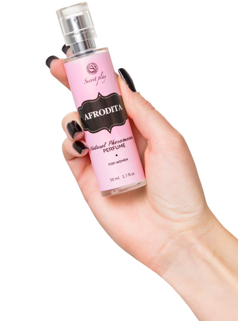 Изображение  Парфюмированный спрей с феромонами Aphrodita Natural Сладкая Карамель 50 мл