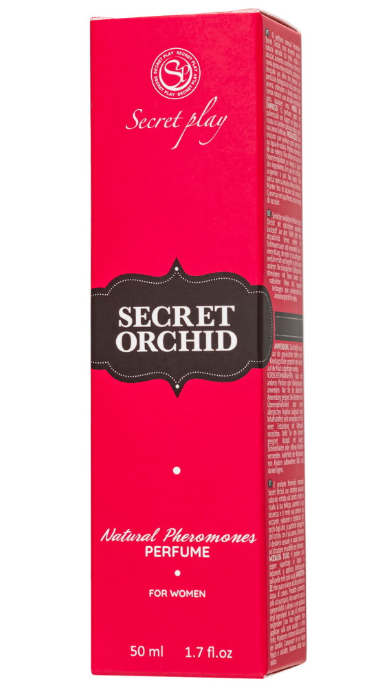 Фото  Парфюмированный спрей с феромонами Secret Orchid Natural Черная Орхидея и Ваниль 50 мл
