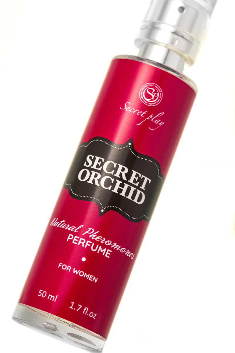 Фото  Парфюмированный спрей с феромонами Secret Orchid Natural Черная Орхидея и Ваниль 50 мл