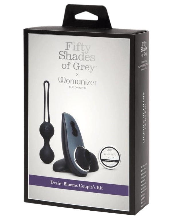 Фото Fifty Shades of Grey, Великобритания Набор Desire Blooms Fifty Shades of Grey с вакуумно-волновым стимулятором Womanizer Liberty