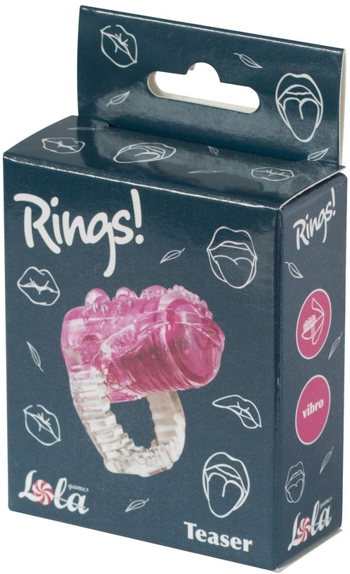 Изображение Lola Toys, Россия Насадка на язык для оральных ласк Rings Teaser