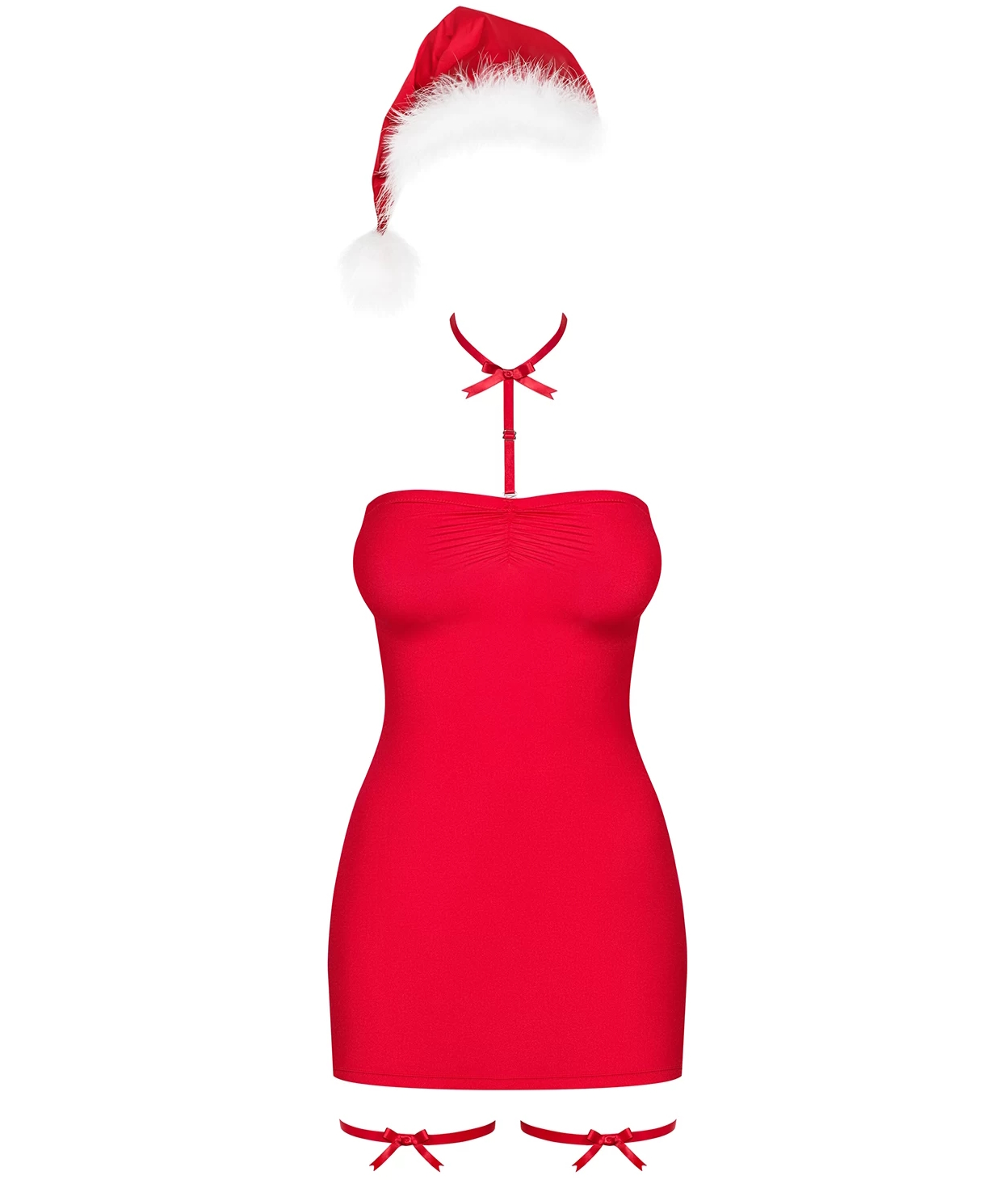 Изображение Obsessive, Польша Красный сексуальный комплект Kissmas S/M