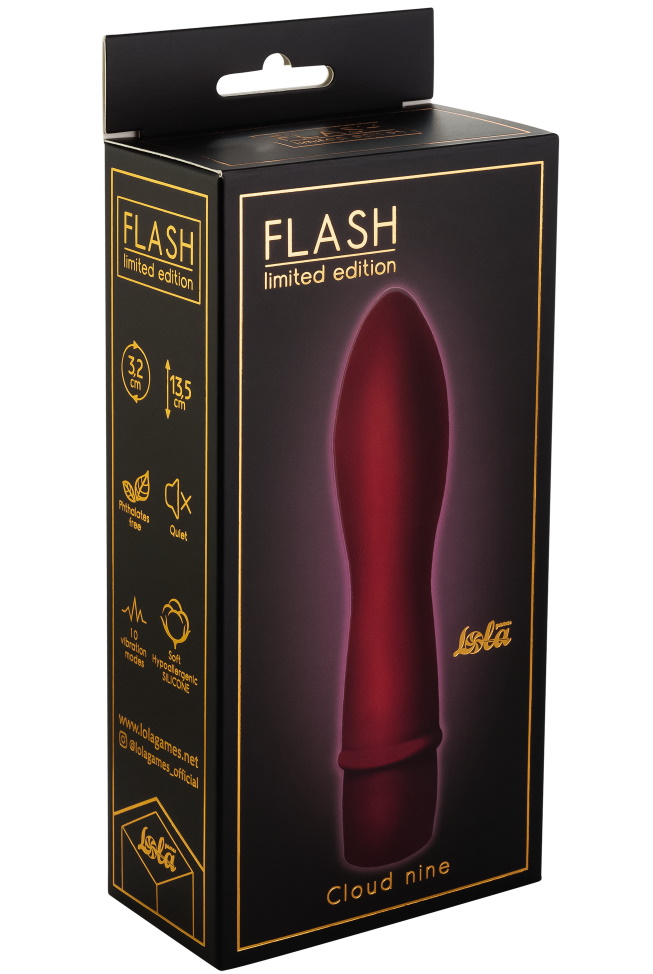 Изображение Lola Toys, Россия Универсальный мини-вибратор Flash Cloud Nine
